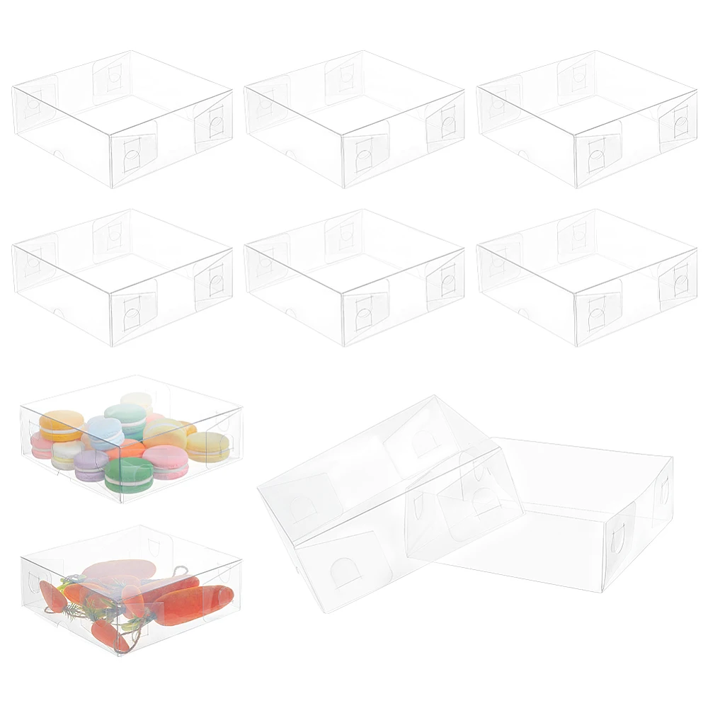 Transparent Plastic PVC box Gift Packaging Waterproof Folding box Clear Square 16x16x5.5cm Unfold: 27.1x27.1x0.03cm
Transparent Plastic PVC box Gift Packaging Waterproof Folding box Clear Square 16x16x5.5cm Unfold: 27.1x27.1x0.03cm
