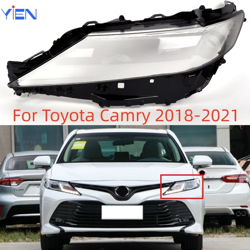 Для Toyota Camry 2018, 2019, 2020, 2021, стеклянная крышка для фары, крышка для абажура, налобный фонарь, прозрачная крышка для объектива из оргстекла
Для Toyota Camry 2018, 2019, 2020, 2021, стеклянная крышка для фары, крышка для абажура, налобный фонарь, прозрачная крышка для объектива из оргстекла