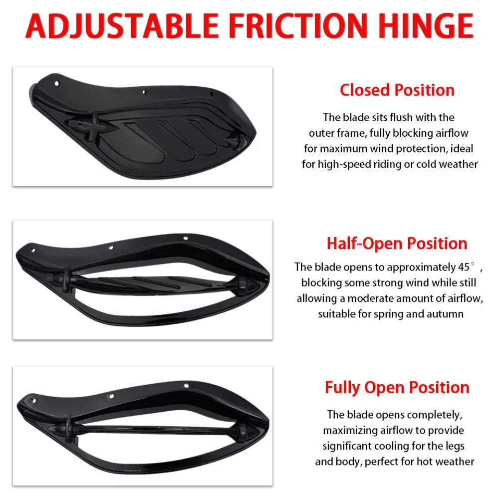 Motorcycle Adjustable Side Wind Shield Air Deflector Fairing Panel Fit For Harley CVO Touring Models
Motorcycle Adjustable Side Wind Shield Air Deflector Fairing Panel Fit For Harley CVO Touring Models