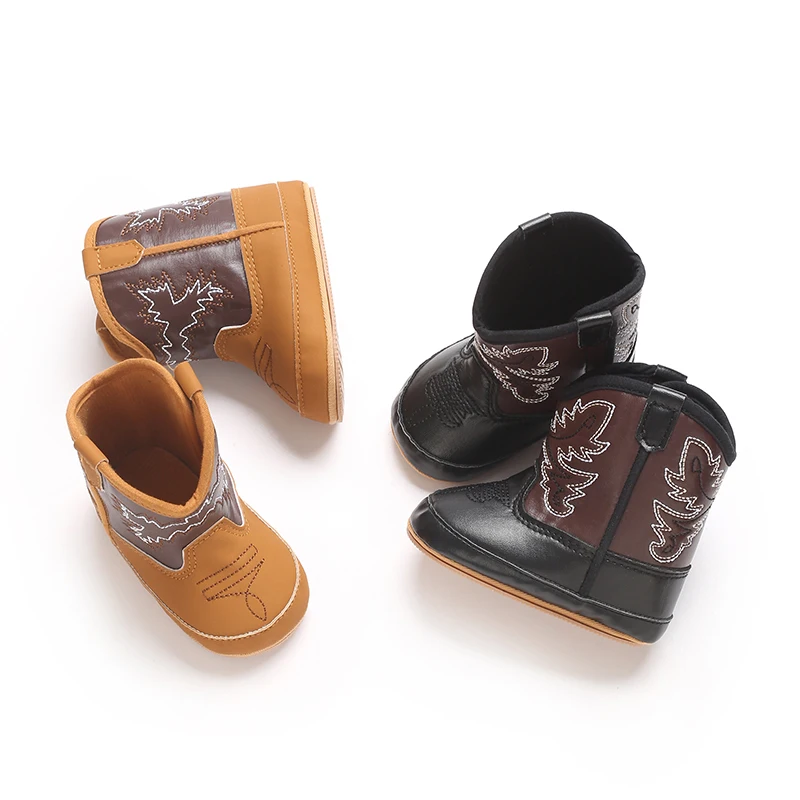 0-18M Fashionable and popular baby shoes Western denim midsole boots autumn and winter warm and anti slip shoes
0-18M Fashionable and popular baby shoes Western denim midsole boots autumn and winter warm and anti slip shoes