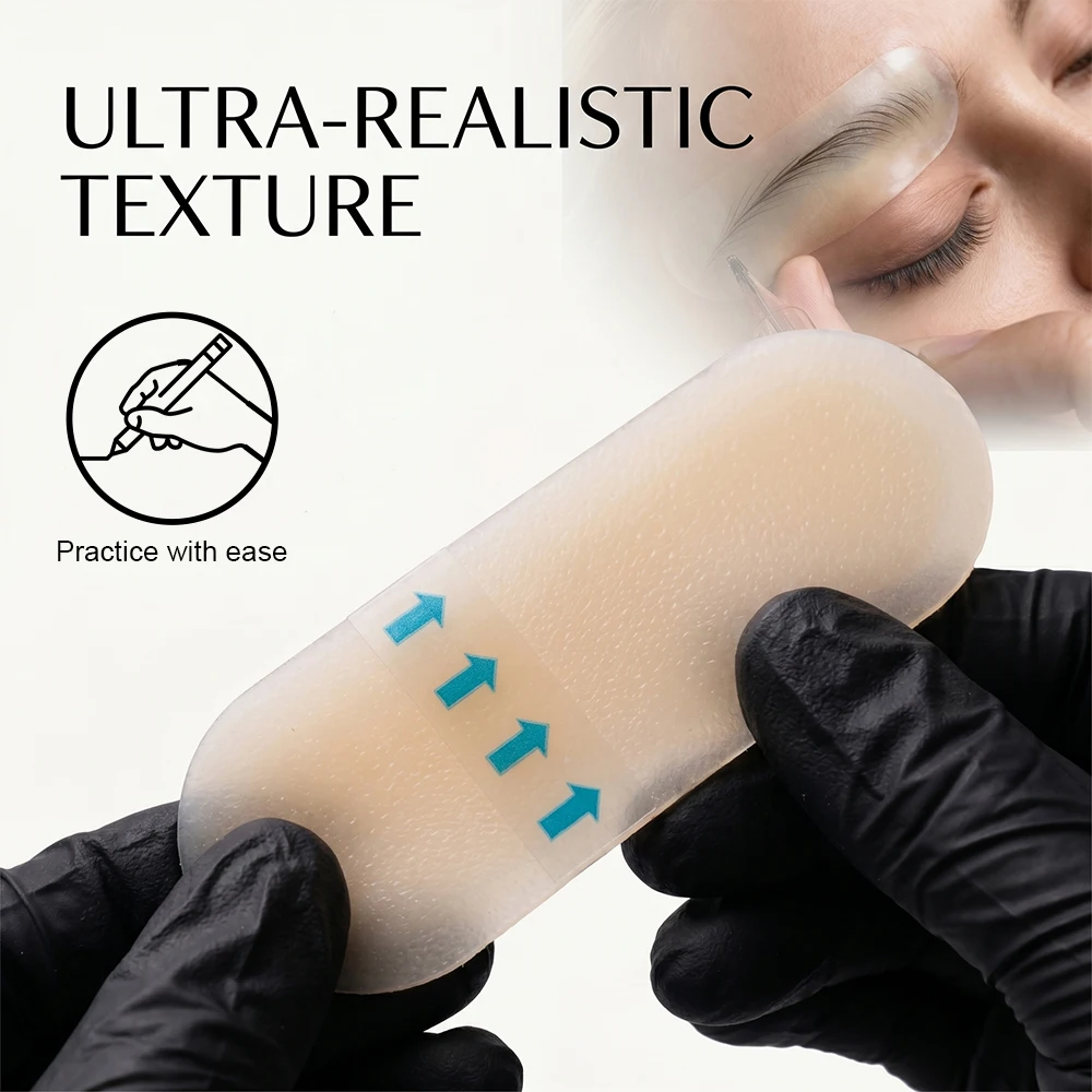 10PCS Tattoo Practice Skin Stickers Self-Adhesive PMU Training for Microblading, Eyebrow Tattoo & Permanent Makeup Beginners
10PCS Tattoo Practice Skin Stickers Self-Adhesive PMU Training for Microblading, Eyebrow Tattoo & Permanent Makeup Beginners