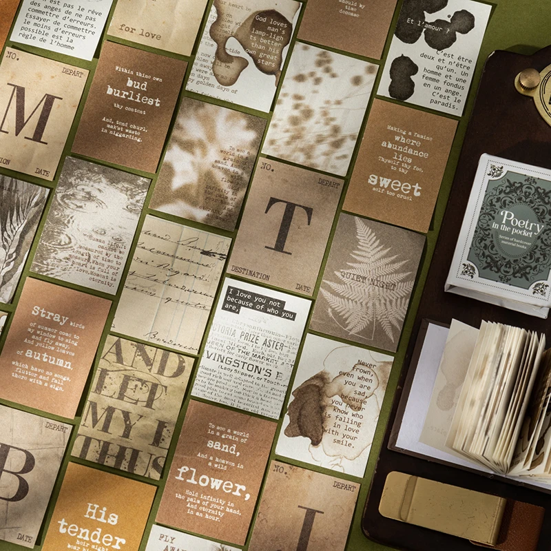 Набор материалов для винтажного декора дневника: мини-книга с 80 страницами для творчества, скрапбукинга и DIY-проектов
Набор материалов для винтажного декора дневника: мини-книга с 80 страницами для творчества, скрапбукинга и DIY-проектов