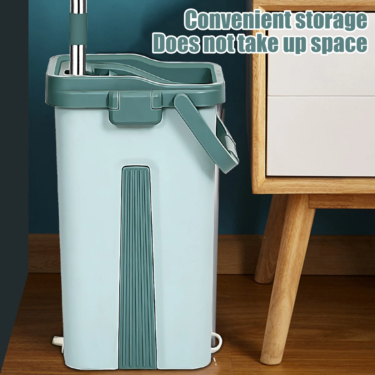 Flat Floor Mop And Bucket Set Reusable Microfiber Kitchen Floor Cleaning Mop with 6 Replacement Mop Pads For Home Wash Floor
Flat Floor Mop And Bucket Set Reusable Microfiber Kitchen Floor Cleaning Mop with 6 Replacement Mop Pads For Home Wash Floor