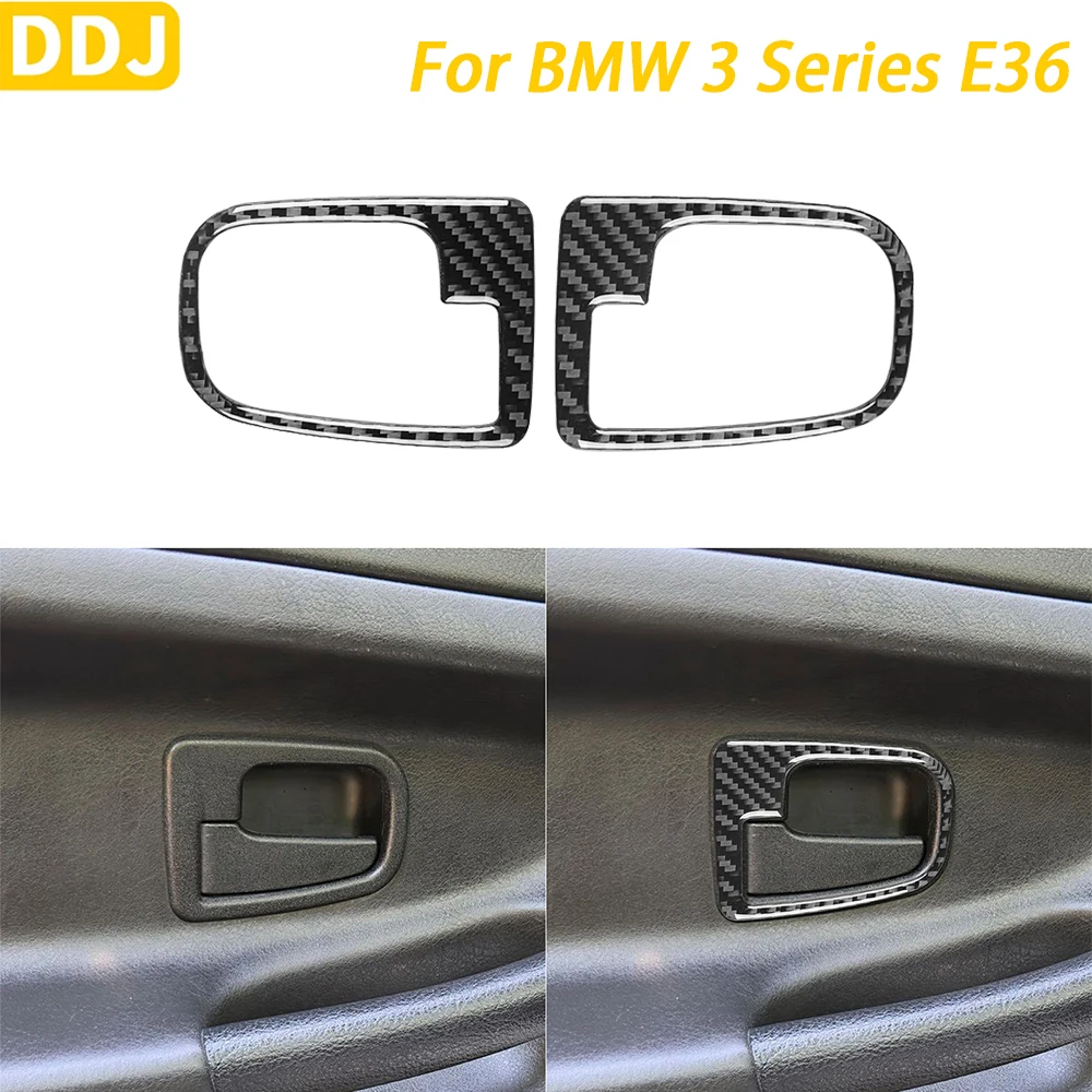 For BMW 3 Series E36 1991-1999 Accessories Carbon Fiber Inner Door Hamdle Panel Cover Decorative Car Interior Decoration Sticker
For BMW 3 Series E36 1991-1999 Accessories Carbon Fiber Inner Door Hamdle Panel Cover Decorative Car Interior Decoration Sticker