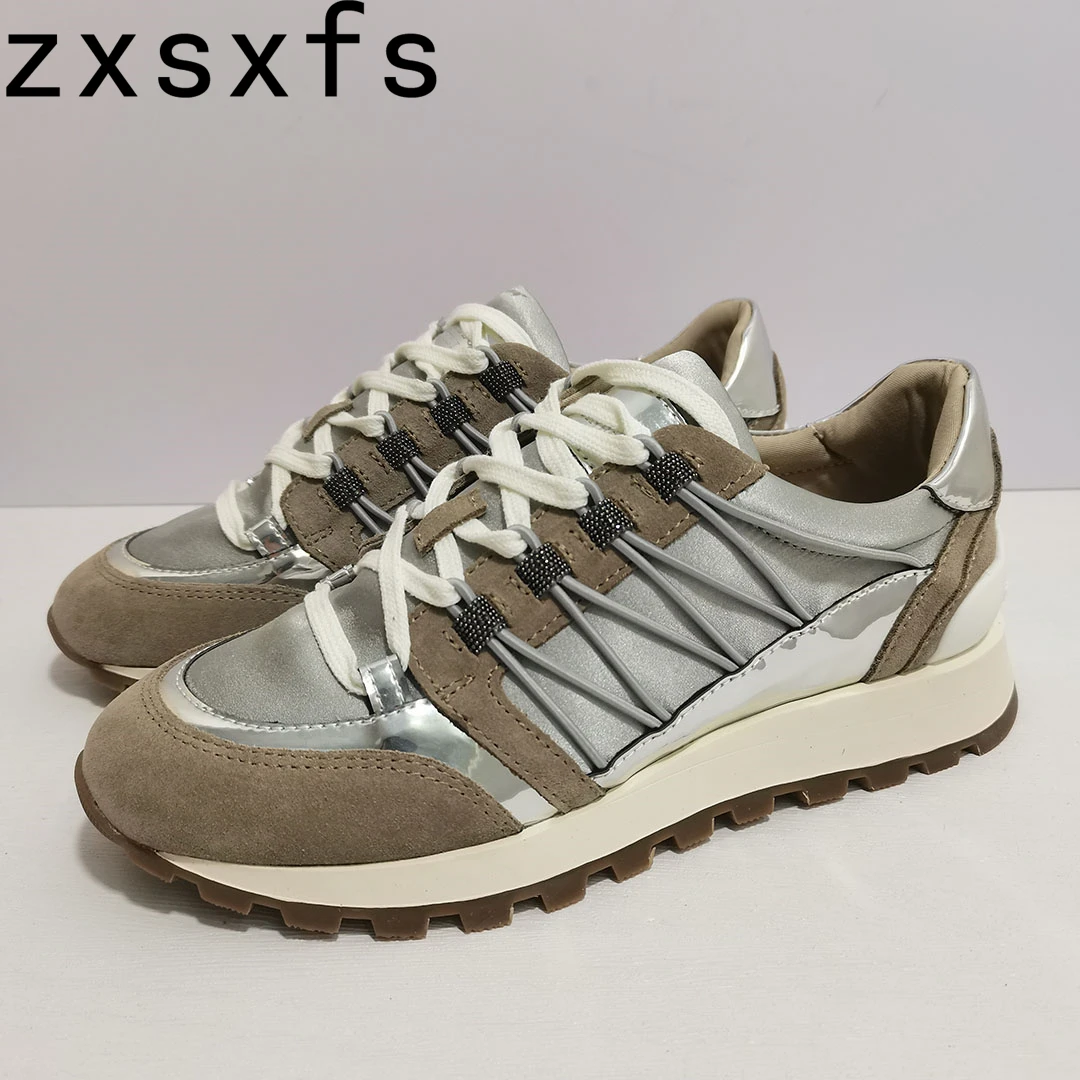 Autumn Sneakers Women Round Toe Lace Up Casual Running Shoes Woman Fashion Comfort Flat Shoes Outdoors Women's Sports Shoes
Autumn Sneakers Women Round Toe Lace Up Casual Running Shoes Woman Fashion Comfort Flat Shoes Outdoors Women's Sports Shoes