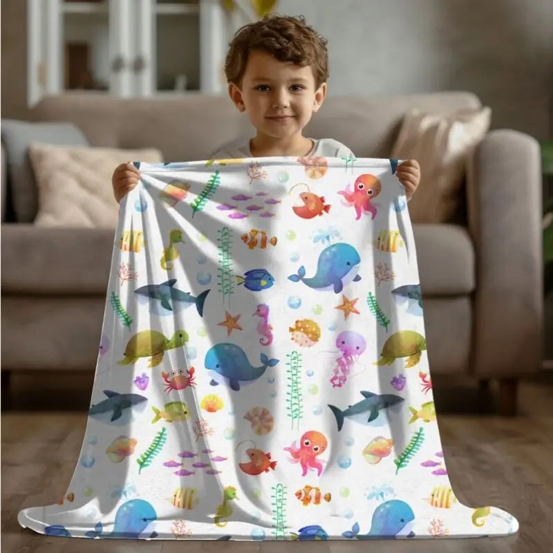 VIKAMA Farm Animal Watercolor Print Flannel Baby Blanket Soft Warm For Crib Stroller Nursery Bed Shower Gift All Season
VIKAMA Farm Animal Watercolor Print Flannel Baby Blanket Soft Warm For Crib Stroller Nursery Bed Shower Gift All Season