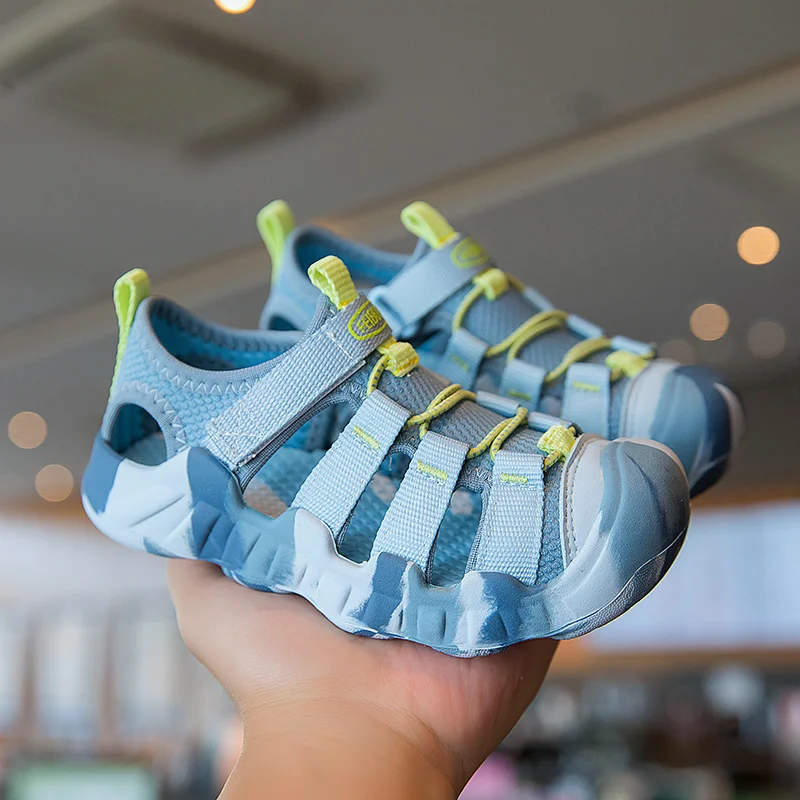 2026 Girls Candy Color Hollow Beach Shoes Summer New Baby Camouflage Sandals Boys Sports Sandals With Toe Protection Non-slip
2026 Girls Candy Color Hollow Beach Shoes Summer New Baby Camouflage Sandals Boys Sports Sandals With Toe Protection Non-slip