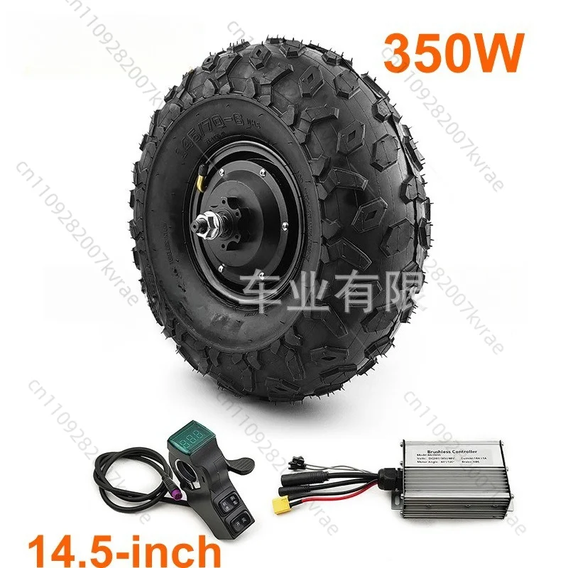 2PCS 14.5in 350W Brushless Hub Motor Kit with Controller & Plug for Electric Fishing Cart
2PCS 14.5in 350W Brushless Hub Motor Kit with Controller & Plug for Electric Fishing Cart