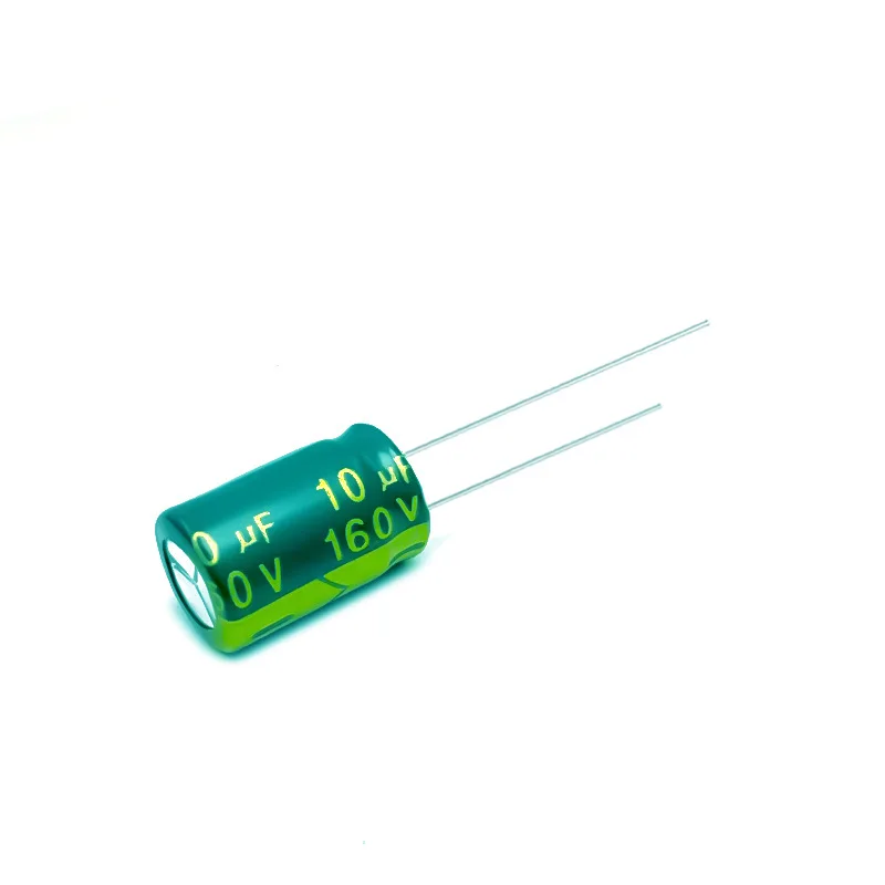 125pcs 160V 10uF Electrolytic Capacitor High Frequency Low ESR Long Life Green Gold 8x12mm for Power Supply
125pcs 160V 10uF Electrolytic Capacitor High Frequency Low ESR Long Life Green Gold 8x12mm for Power Supply