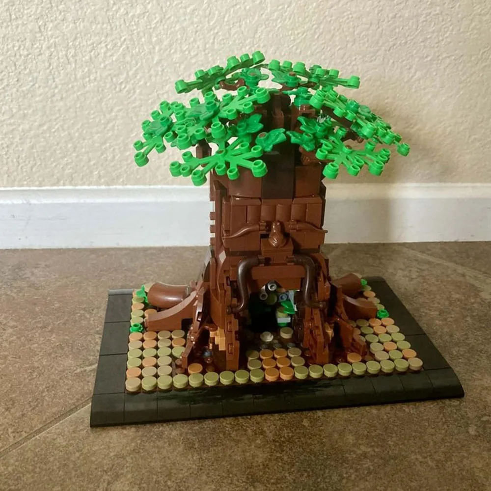 534PCS MOC Creative Ornament Popular Game Treehouse Building Deku Tree Model DIY Assembly Toy Children's Boy Birthday Gift Set
534PCS MOC Creative Ornament Popular Game Treehouse Building Deku Tree Model DIY Assembly Toy Children's Boy Birthday Gift Set