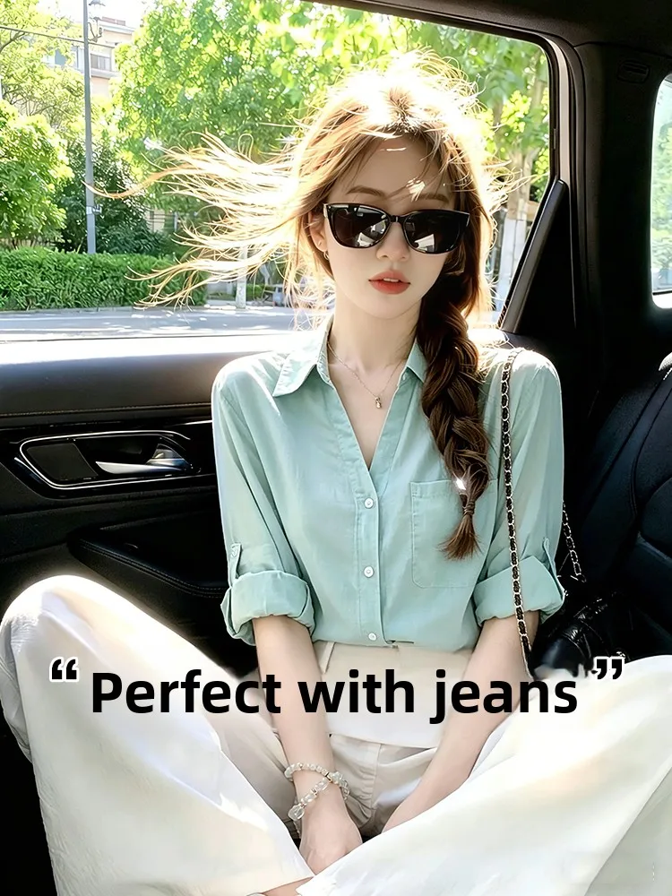 Women's Summer Lightweight V-Neck Cotton Linen Sun Protection Shirt Cardigan Retro Style Breathable Outerwear Casual Loose Fit
Women's Summer Lightweight V-Neck Cotton Linen Sun Protection Shirt Cardigan Retro Style Breathable Outerwear Casual Loose Fit