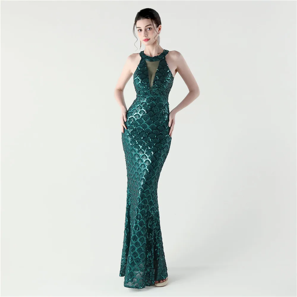 YUANSUO Women's Sequin Mesh Mermaid Evening Dress Off-Shoulder Bodycon Sexy Party Gown Elegant Banquet Formal Wear
YUANSUO Women's Sequin Mesh Mermaid Evening Dress Off-Shoulder Bodycon Sexy Party Gown Elegant Banquet Formal Wear