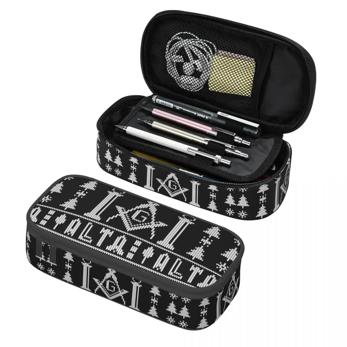 Масонский масонский масонский узор, корейский пенал для девочек и мальчиков, большая емкость, пенал для студентов, канцелярские принадлежности
Масонский масонский масонский узор, корейский пенал для девочек и мальчиков, большая емкость, пенал для студентов, канцелярские принадлежности