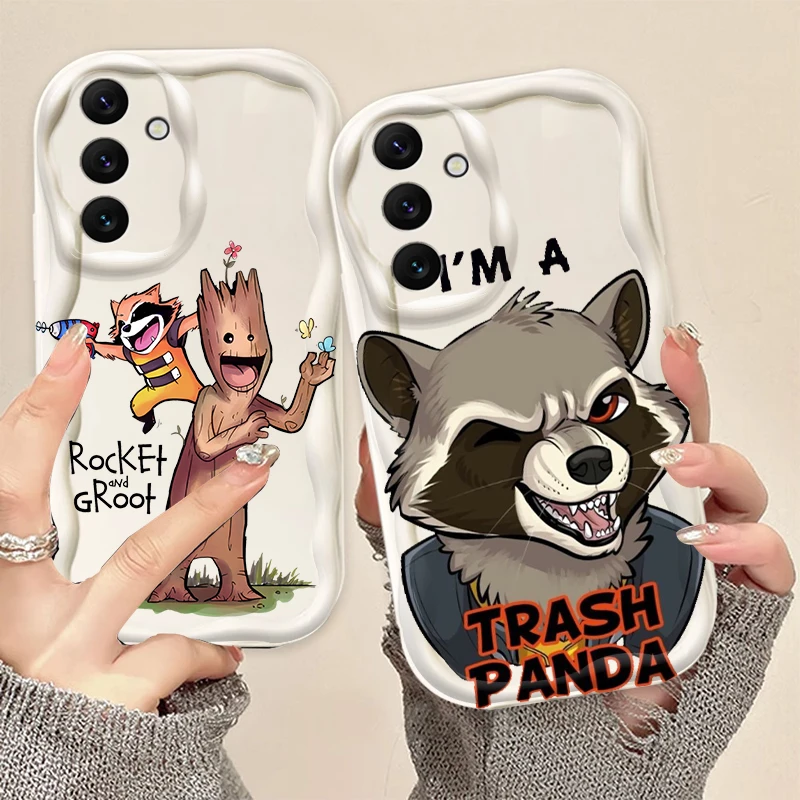Marvel Rocket Bear Cartoon Cool For Samsung A55 A54 A53 A52 A35 A34 A33 A32 A25 A24 A23 A22 A21S A15 A13 A14 5G Wave Oil TPU
Marvel Rocket Bear Cartoon Cool For Samsung A55 A54 A53 A52 A35 A34 A33 A32 A25 A24 A23 A22 A21S A15 A13 A14 5G Wave Oil TPU