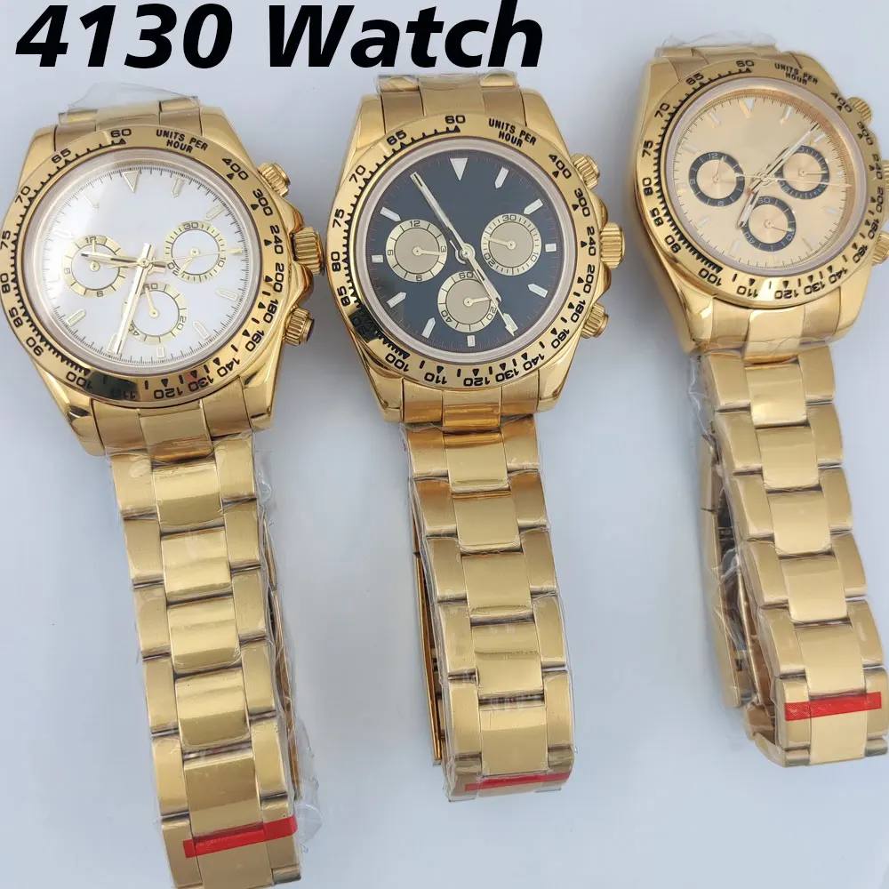 4130 automatic mechanical chronograph men's watch stainless steel case sapphire glass 39mm case 4130 watch high-quality watch
4130 automatic mechanical chronograph men's watch stainless steel case sapphire glass 39mm case 4130 watch high-quality watch