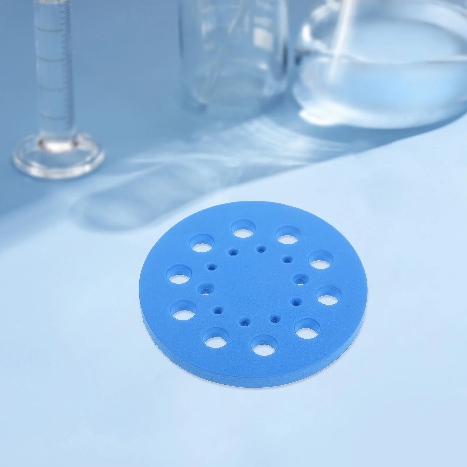 Test Tube Rack Centrifugal Lab Equipment Foam Holder Chemistry Laboratory Blue Vial
Test Tube Rack Centrifugal Lab Equipment Foam Holder Chemistry Laboratory Blue Vial