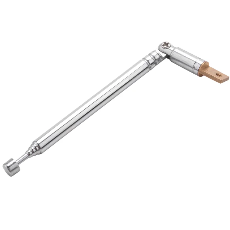 4X сменная 25,4 см 10-дюймовая 5-секционная телескопическая антенна для радио-телевидения
4X сменная 25,4 см 10-дюймовая 5-секционная телескопическая антенна для радио-телевидения