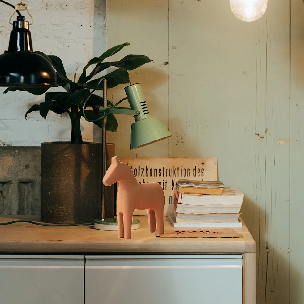 Wooden Horse Decor Creative Smooth Polished Decorative Horse Ornament for Home Office Tabletop Adornment Kids Room Adornment 
Wooden Horse Decor Creative Smooth Polished Decorative Horse Ornament for Home Office Tabletop Adornment Kids Room Adornment