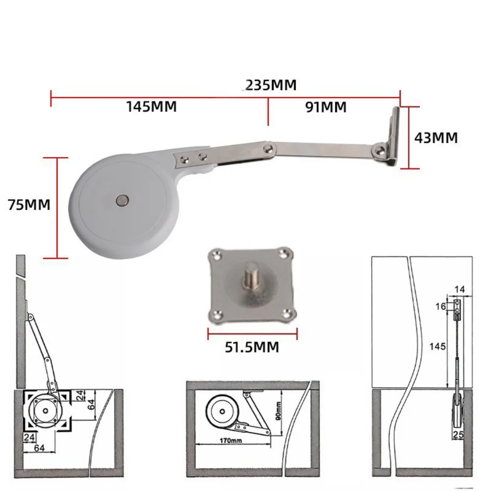Professional Soft Close Furniture Hinges Silent Smooth Multi-Angle Chests Hinge Durable Cabinet Hinges Home Improvement
Professional Soft Close Furniture Hinges Silent Smooth Multi-Angle Chests Hinge Durable Cabinet Hinges Home Improvement