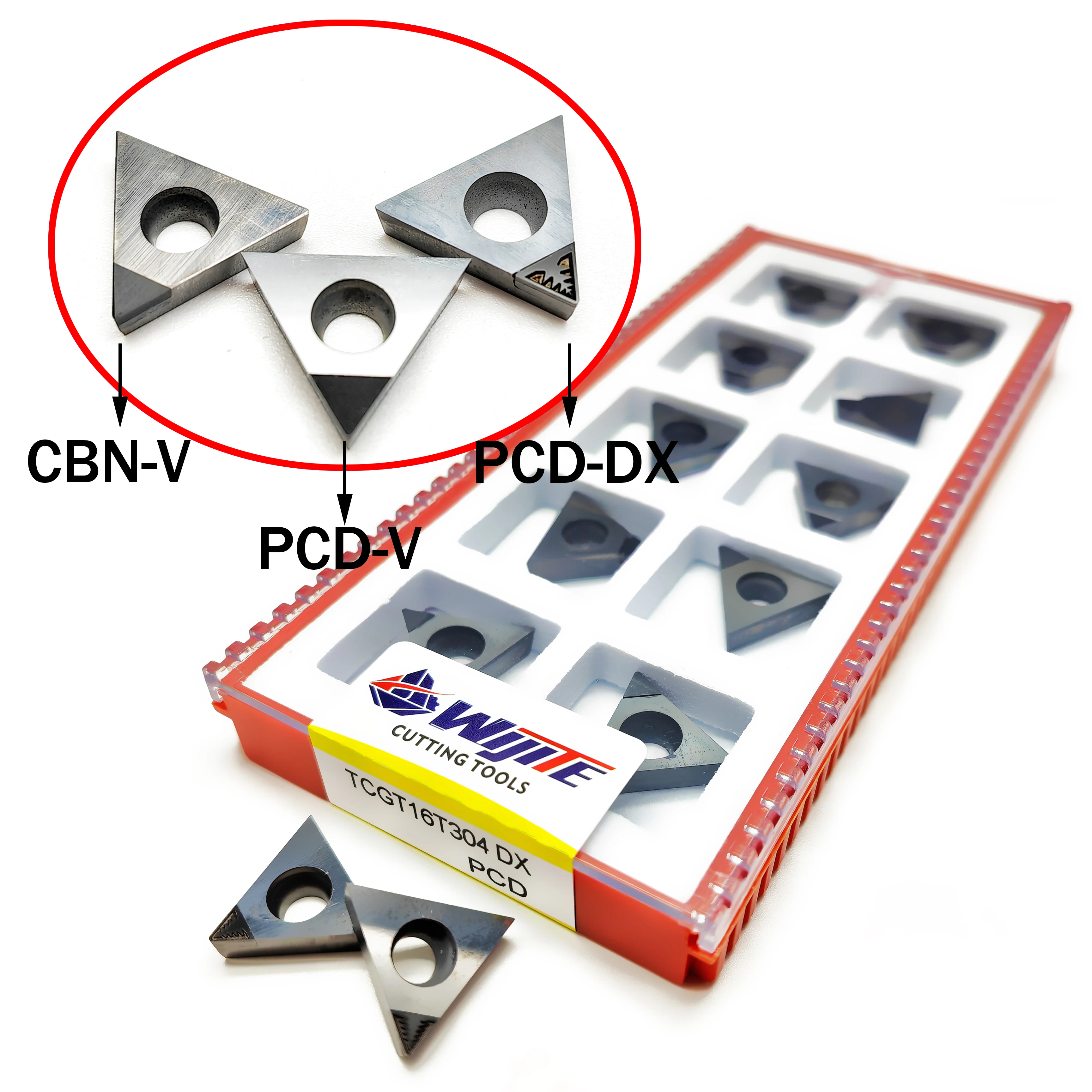 TCMT TCGT TCGW 0902 1102 16T3 tools,PCD tool Used for processing aluminum copper and carbon fibers .CBN Handle hard steel
TCMT TCGT TCGW 0902 1102 16T3 tools,PCD tool Used for processing aluminum copper and carbon fibers .CBN Handle hard steel