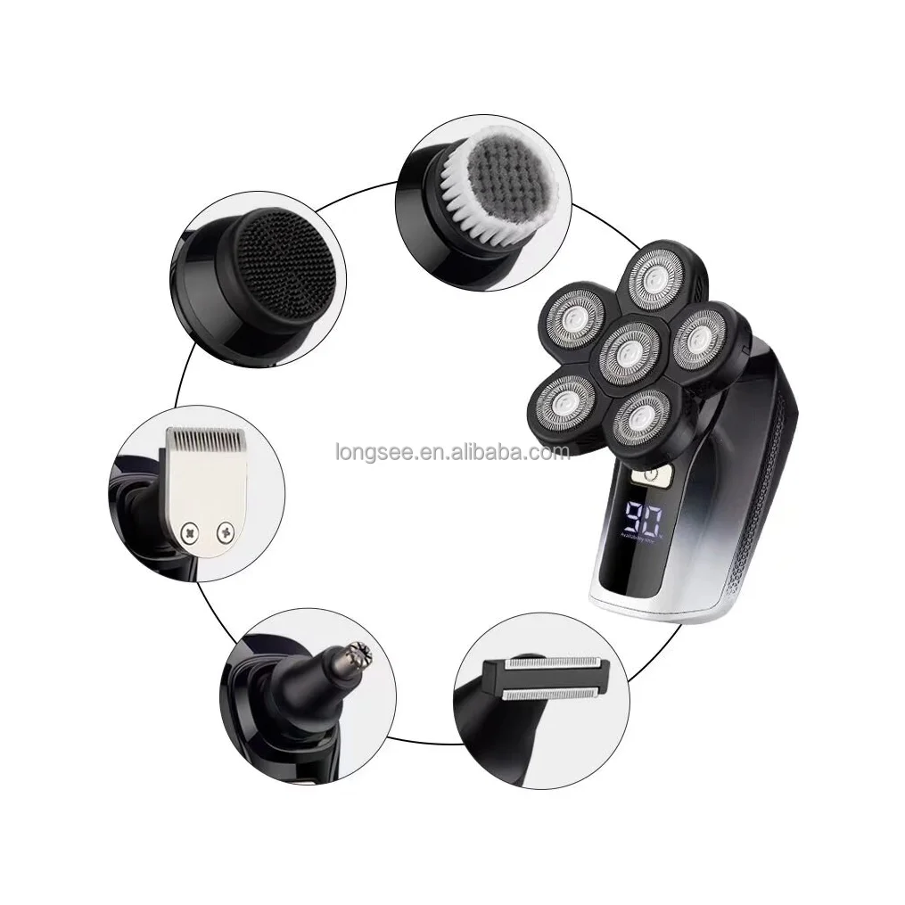 2026 New ModelHigh Performance Rechargeae 5-Head Shaving Machine with LED Display Electric s for Men Hot Man Face
2026 New ModelHigh Performance Rechargeae 5-Head Shaving Machine with LED Display Electric s for Men Hot Man Face