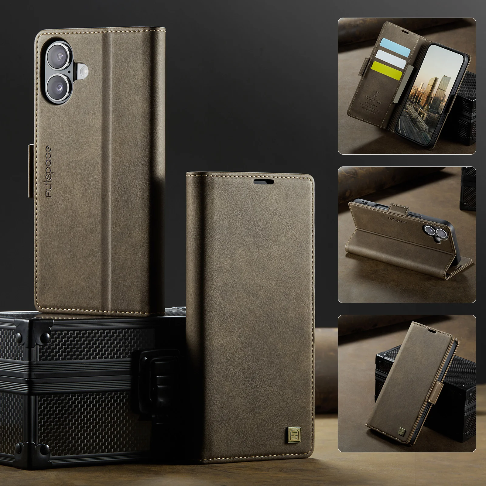 AutSpace-A11 For Samsung Galaxy S25 S24 S23 Ultra S22+ Side Buckle Magnetic Shockproof Flip Leather Wallet Case Card Stand Cover
AutSpace-A11 For Samsung Galaxy S25 S24 S23 Ultra S22+ Side Buckle Magnetic Shockproof Flip Leather Wallet Case Card Stand Cover