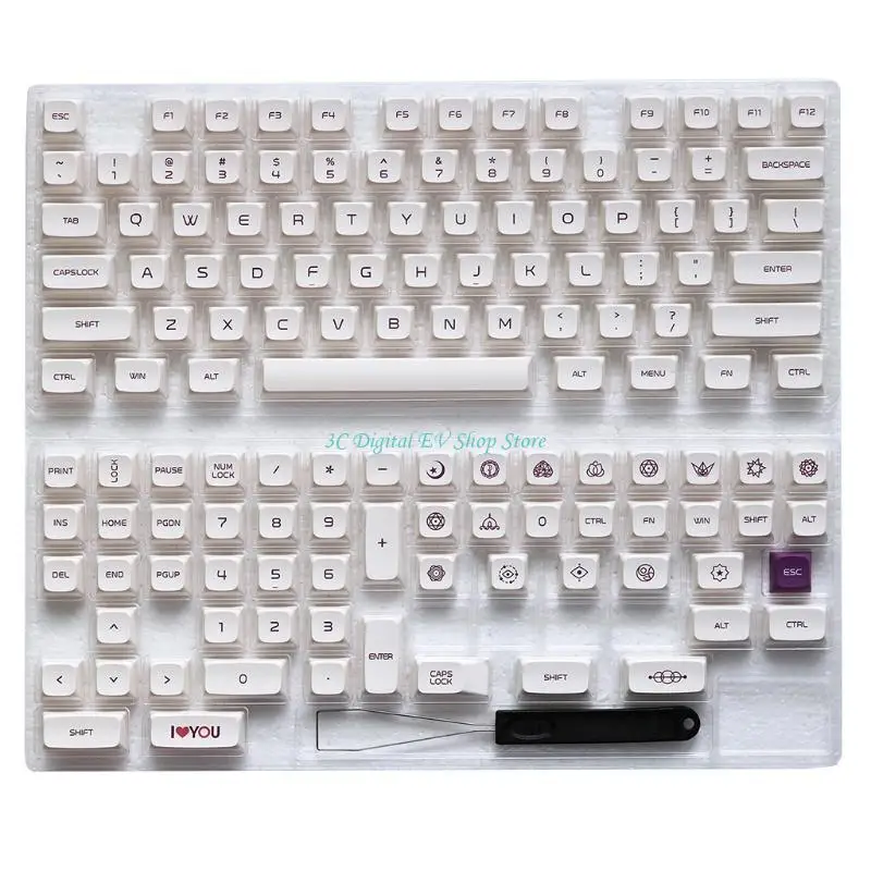 E74D Замена для крышки клавиш Установка 137pcs PBT Тепловая сублимация для механической клавиатуры
E74D Замена для крышки клавиш Установка 137pcs PBT Тепловая сублимация для механической клавиатуры