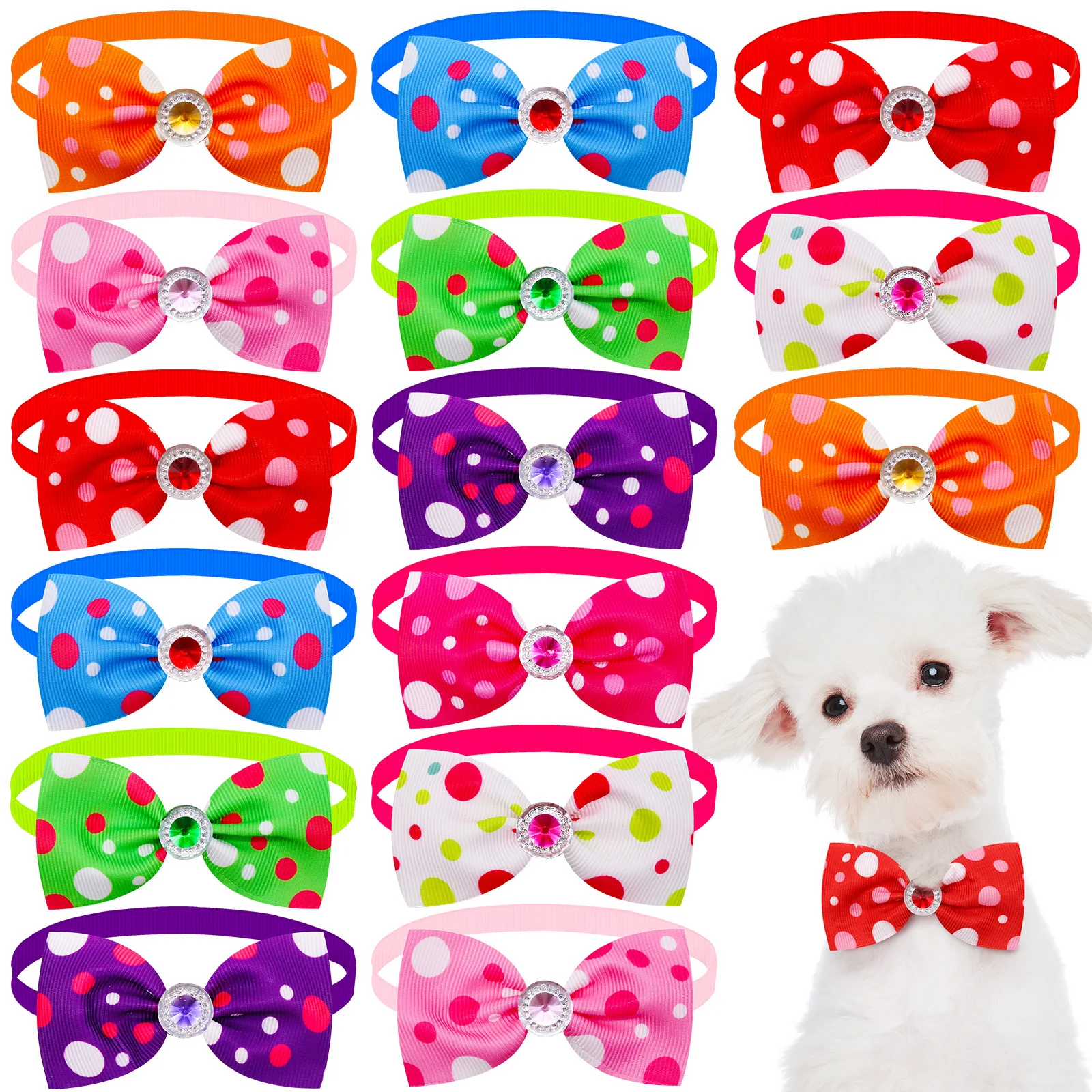 10/20/30PC Dog Bow Tie,Puppy Bowties With Rhinestone Pearls,Pet Grooming Accessories, Cat Collars Neckties Wholesale
10/20/30PC Dog Bow Tie,Puppy Bowties With Rhinestone Pearls,Pet Grooming Accessories, Cat Collars Neckties Wholesale