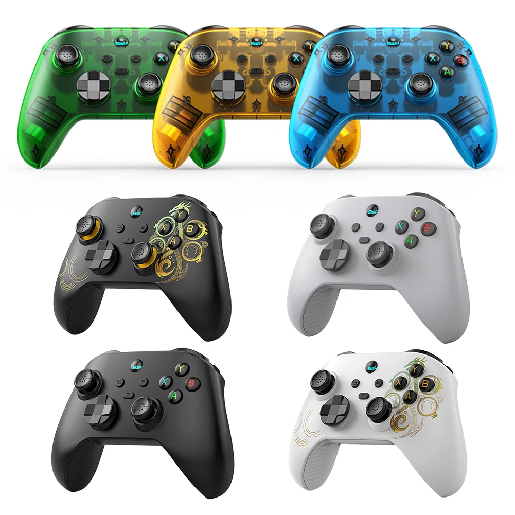 Wireless Gaming Controller for Switch iOS for Andriod PC Bluetooth-Compatible 5.3 Game Gamepad Dual Vibration/Turbo/6 Axis Gyro
Wireless Gaming Controller for Switch iOS for Andriod PC Bluetooth-Compatible 5.3 Game Gamepad Dual Vibration/Turbo/6 Axis Gyro