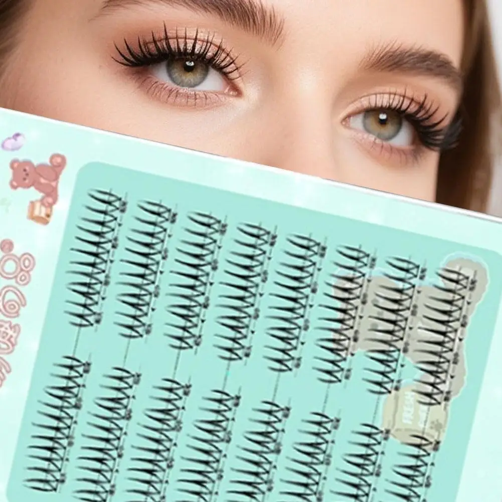 8 Pairs Korean Style Girl Group False Eyelashes Glue Adhesive Smooth Curled Natural Eye Enlarging Soft Cotton Band Lashes
8 Pairs Korean Style Girl Group False Eyelashes Glue Adhesive Smooth Curled Natural Eye Enlarging Soft Cotton Band Lashes