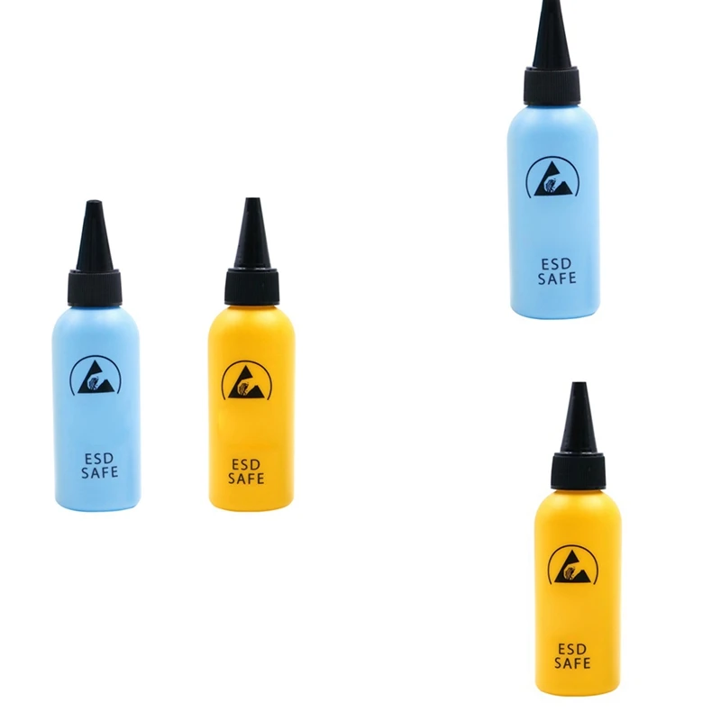 60ML ESD Dispenser Plastic Solvent Bottle High Quality Leak Proof Needle Bottle For Glue Removal-AC37
60ML ESD Dispenser Plastic Solvent Bottle High Quality Leak Proof Needle Bottle For Glue Removal-AC37