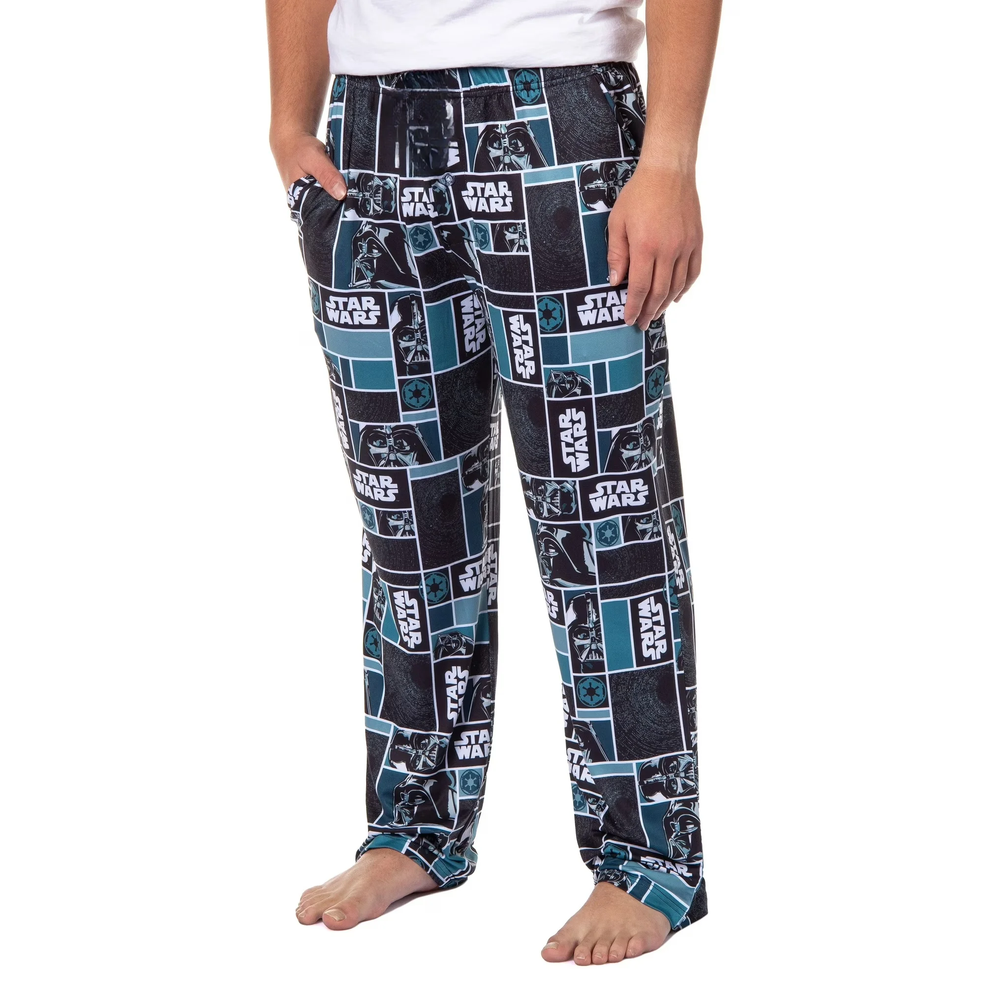 Men's Fashionable Casual Sleepwear With Darth Vader Helmet And Star Wars Logo Printed On Them For Spring And Summer Of 2026
Men's Fashionable Casual Sleepwear With Darth Vader Helmet And Star Wars Logo Printed On Them For Spring And Summer Of 2026