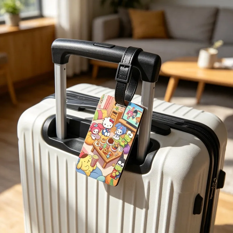 Sanrio Hello Kitty Luggage Label Cute Cartoon Kuromi Luggage Tag Cartoon Suitcase ID Address Holder Baggage Boarding Portable
Sanrio Hello Kitty Luggage Label Cute Cartoon Kuromi Luggage Tag Cartoon Suitcase ID Address Holder Baggage Boarding Portable