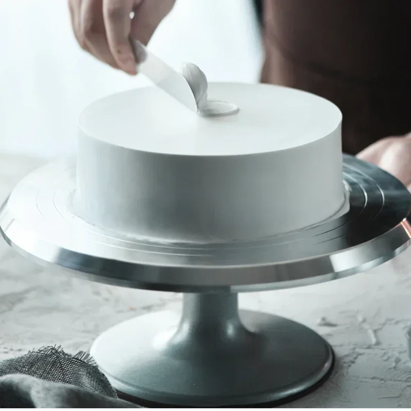 8-12 Inch High-quality Cake Turntable Platform Aluminum Alloy Rotating Baking Stand Decorating Tools Mould Scale Maker Dessert
8-12 Inch High-quality Cake Turntable Platform Aluminum Alloy Rotating Baking Stand Decorating Tools Mould Scale Maker Dessert
