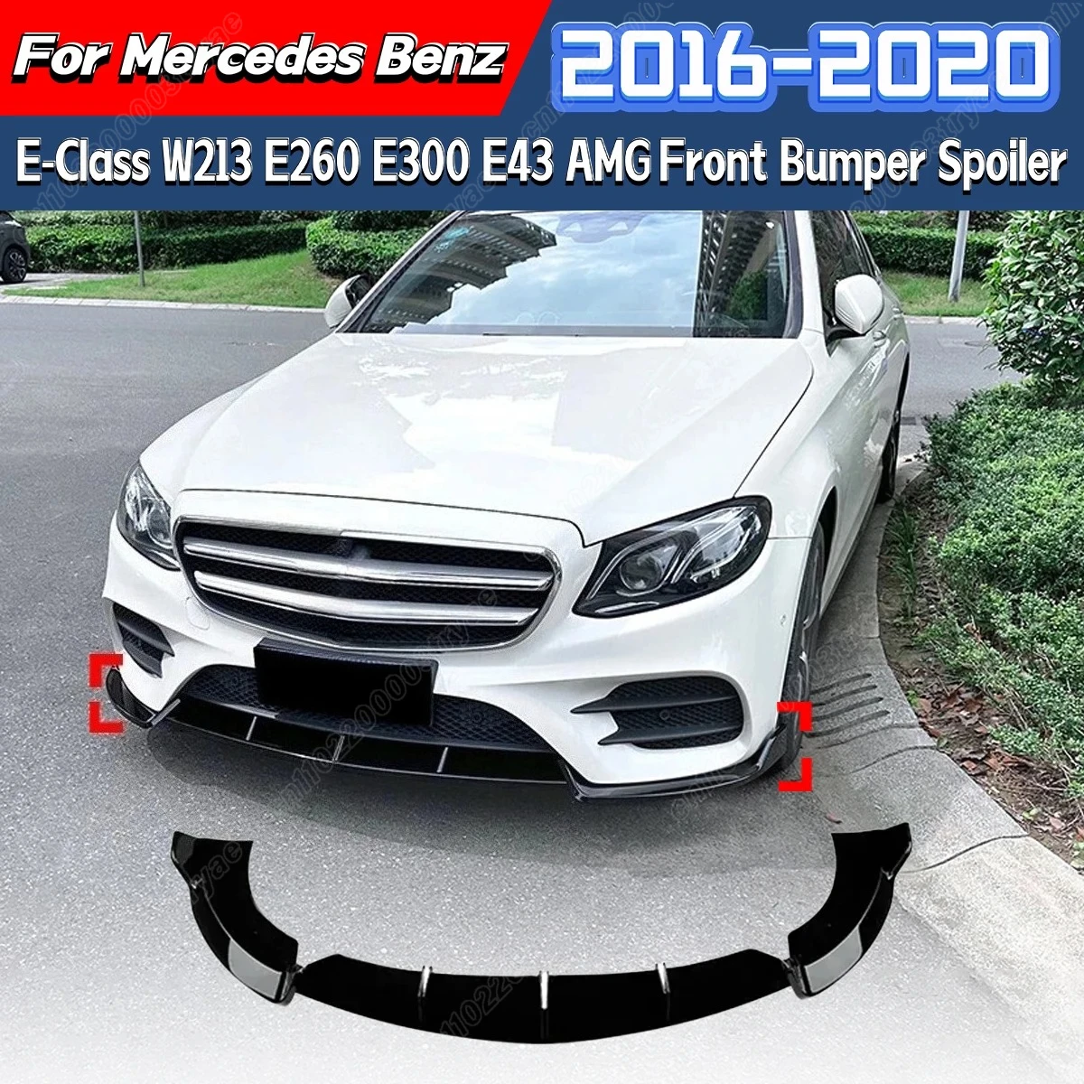 Для Mercedes-Benz E-Class W213 E260 E300 E43 AMG 2016 2017 2018 2019 2020 передний бампер, спойлер, сплиттер, модификация кузова
Для Mercedes-Benz E-Class W213 E260 E300 E43 AMG 2016 2017 2018 2019 2020 передний бампер, спойлер, сплиттер, модификация кузова