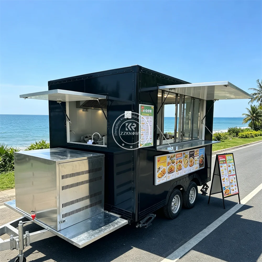 Mobile Food Truck Concession Catering Trailer Commercial Kitchen Turnkey Food Trailer Stainless Steel Kitchen Truck For Sale
Mobile Food Truck Concession Catering Trailer Commercial Kitchen Turnkey Food Trailer Stainless Steel Kitchen Truck For Sale