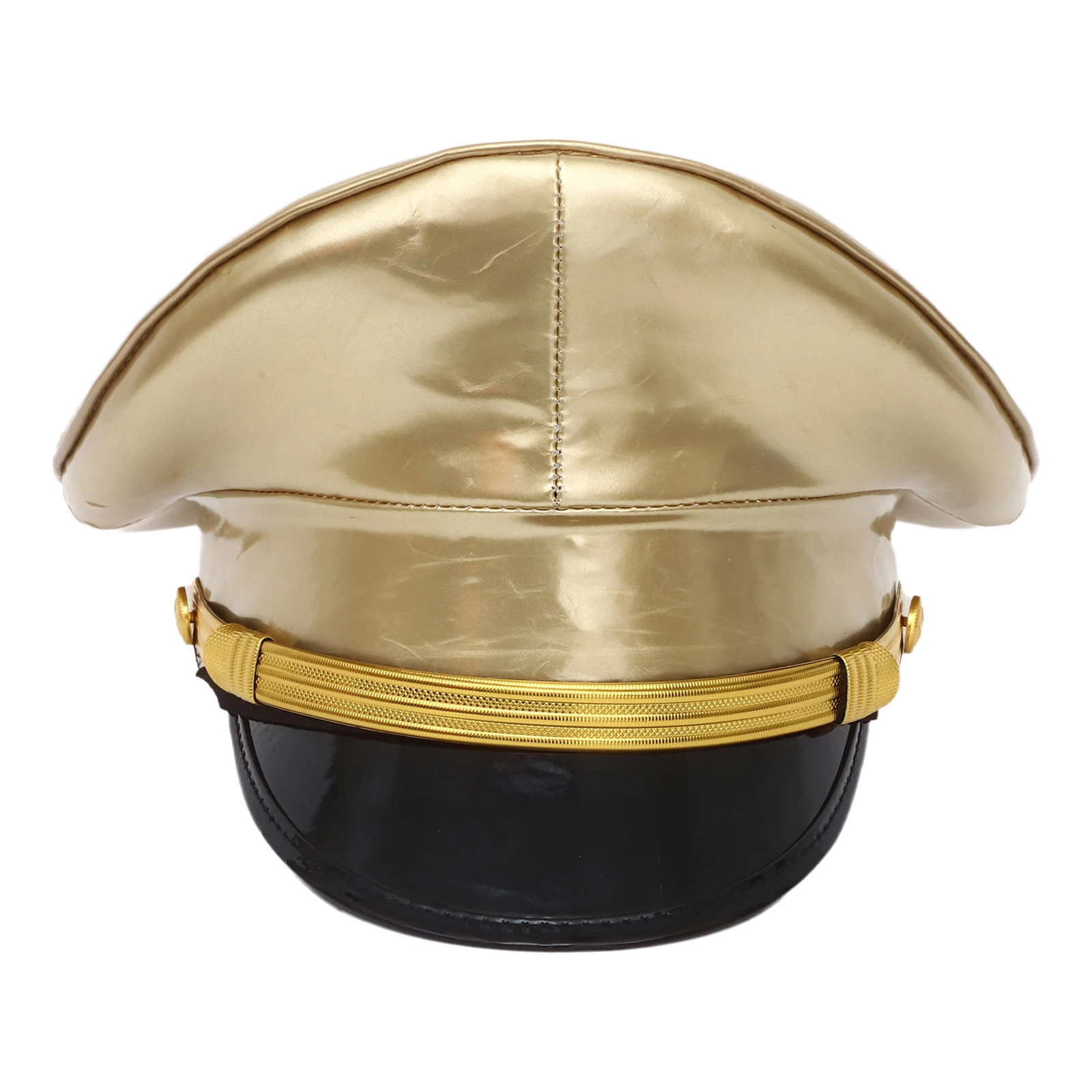 1pcs Patent Leather Captain Hat Police Party Hat Rave Punk Goth Hat Cosplay Head Gear for Nightclub Dance Stage Performance
1pcs Patent Leather Captain Hat Police Party Hat Rave Punk Goth Hat Cosplay Head Gear for Nightclub Dance Stage Performance