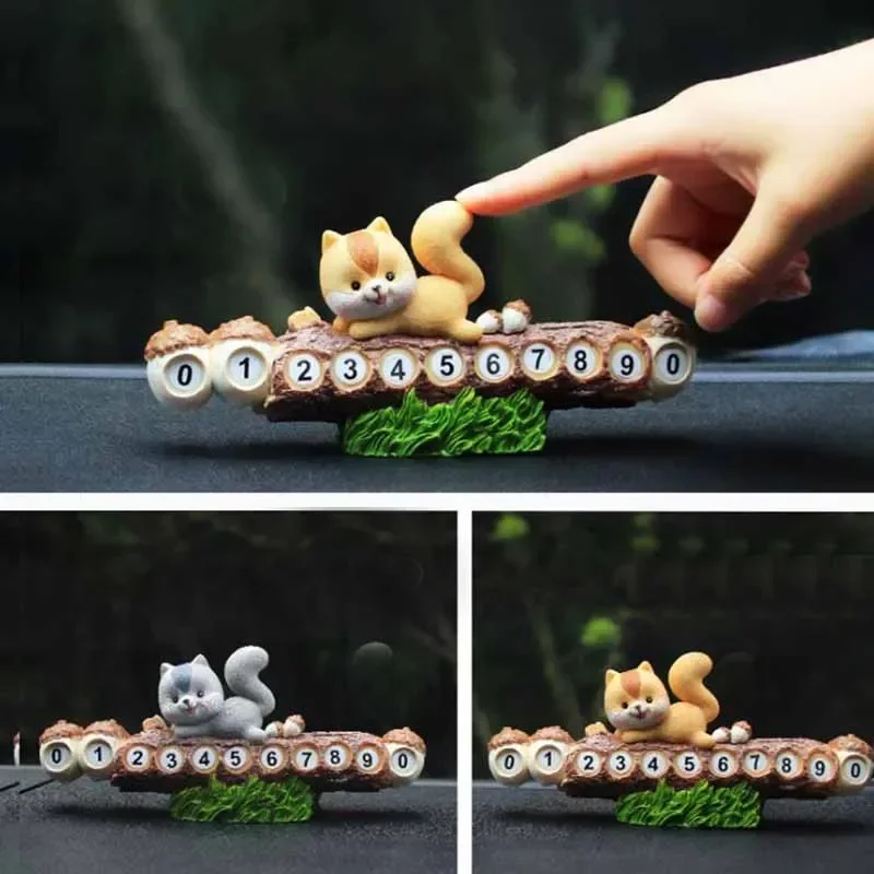 Car Temporary Parking Card Phone Number Plate Auto Stickers Drawer Style Car-Styling Rocker Special Squirrel Shape Phone Number
Car Temporary Parking Card Phone Number Plate Auto Stickers Drawer Style Car-Styling Rocker Special Squirrel Shape Phone Number