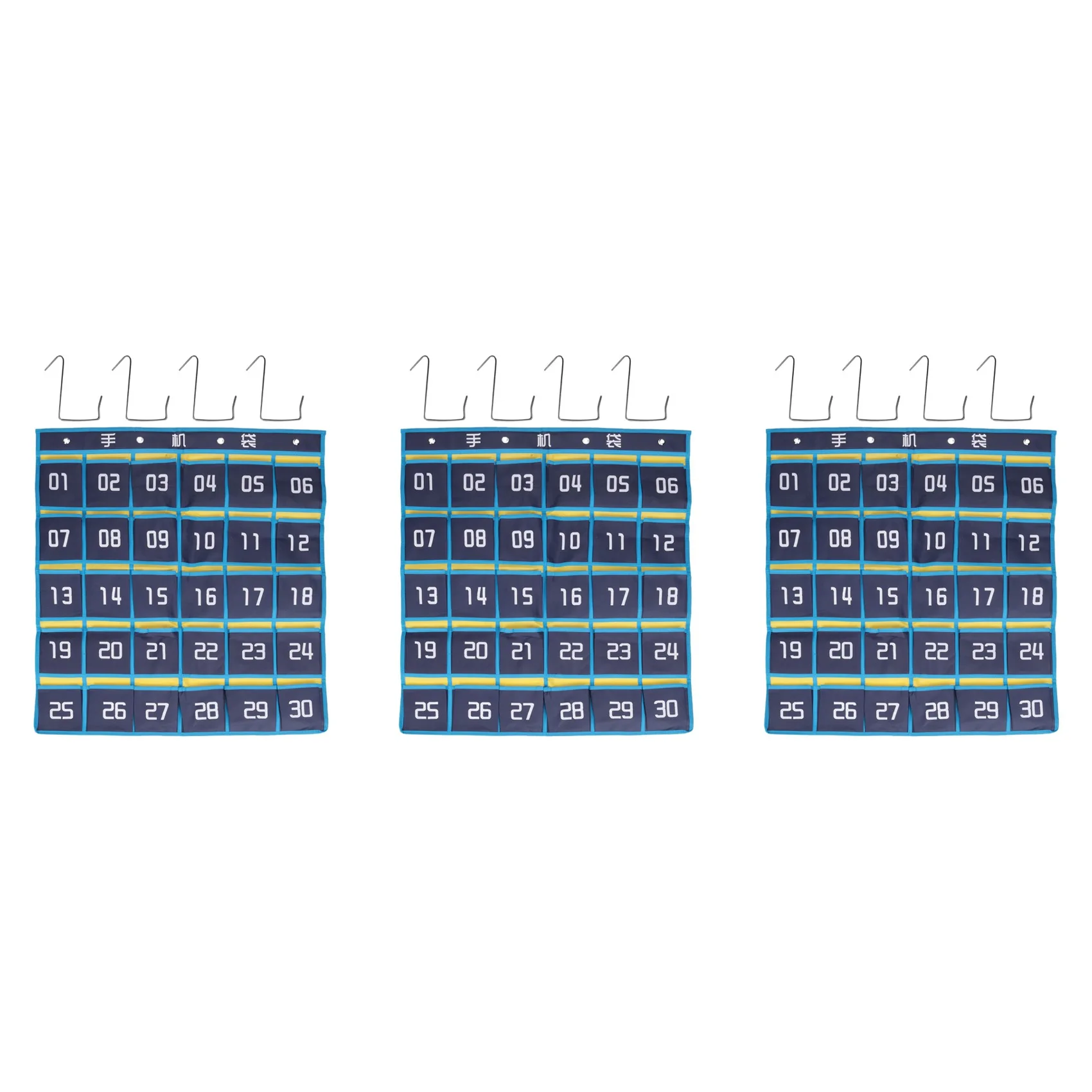 Sensitive 3X 30 Numbered Pockets Chart Cell Phone Hanging Organizer Hanging Storage Bag For Classroom Calculator Phone Holders
Sensitive 3X 30 Numbered Pockets Chart Cell Phone Hanging Organizer Hanging Storage Bag For Classroom Calculator Phone Holders