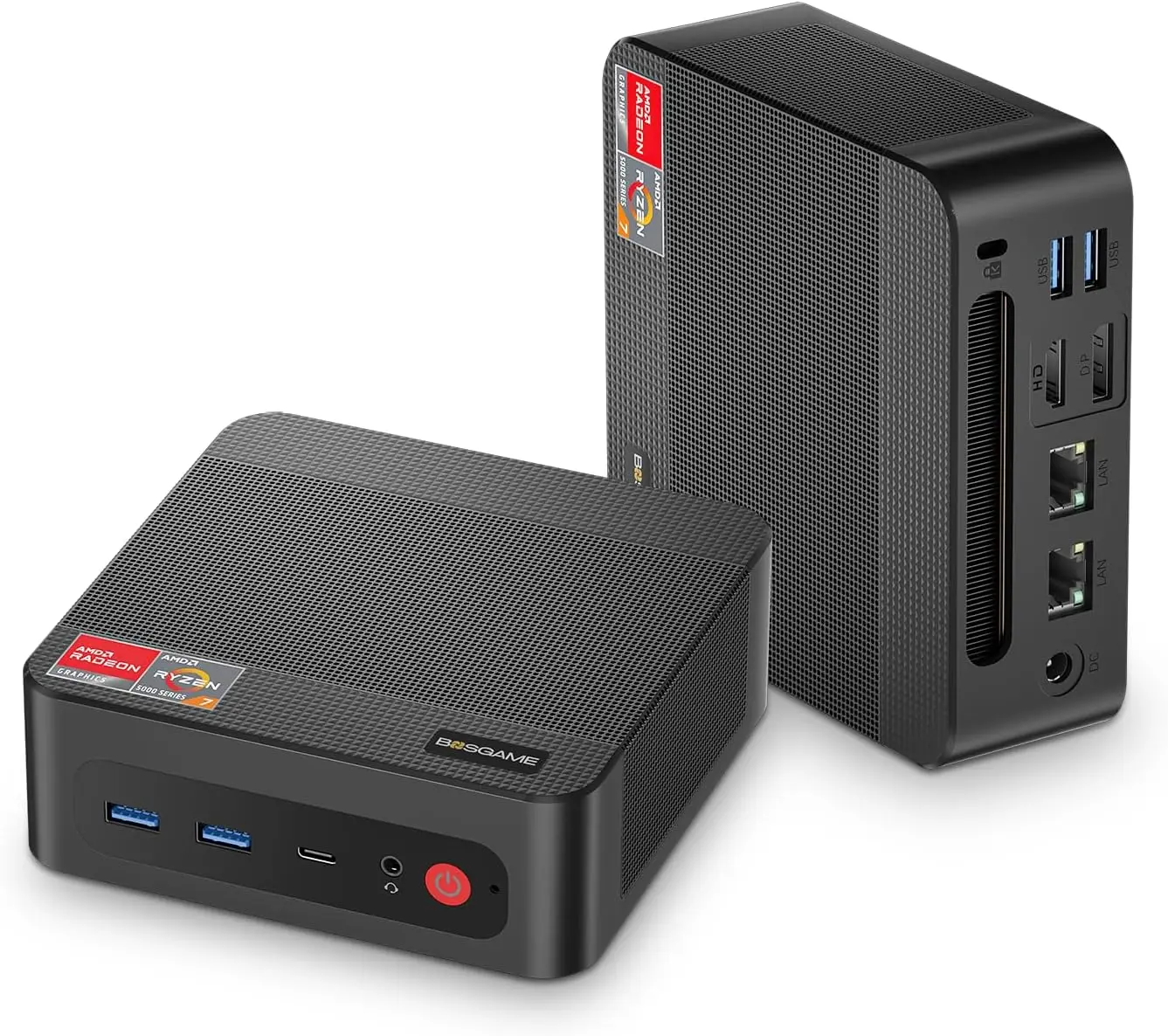 P4 Light Gaming Mini PC Ryzen 7 5700U 32GB RAM 1TB SSD Winodws 11 Pro Triple 4K 60HZ Displays Desktop Computers, Support PS3
P4 Light Gaming Mini PC Ryzen 7 5700U 32GB RAM 1TB SSD Winodws 11 Pro Triple 4K 60HZ Displays Desktop Computers, Support PS3