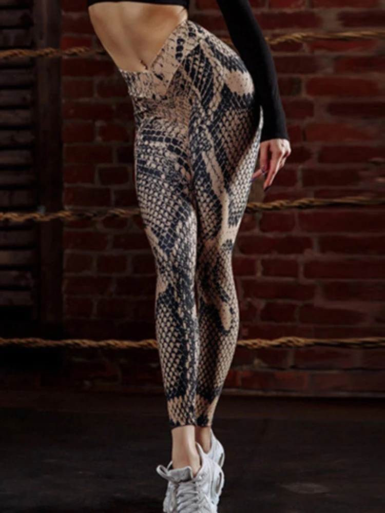Snake Printed Leggings Women Sexy High Waist Casual Female Slim Push Up Workout Fitness Yoga Pants Sport Gym Leggins
Snake Printed Leggings Women Sexy High Waist Casual Female Slim Push Up Workout Fitness Yoga Pants Sport Gym Leggins