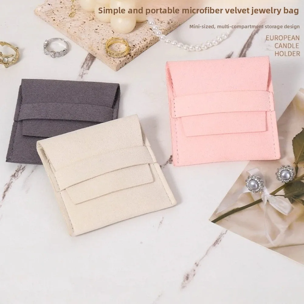 Microfiber Velvet Mini Jewelry Display Bag Foldable Small Necklace Ring Packing Bag Storage Case Container Earrings Organizer
Microfiber Velvet Mini Jewelry Display Bag Foldable Small Necklace Ring Packing Bag Storage Case Container Earrings Organizer