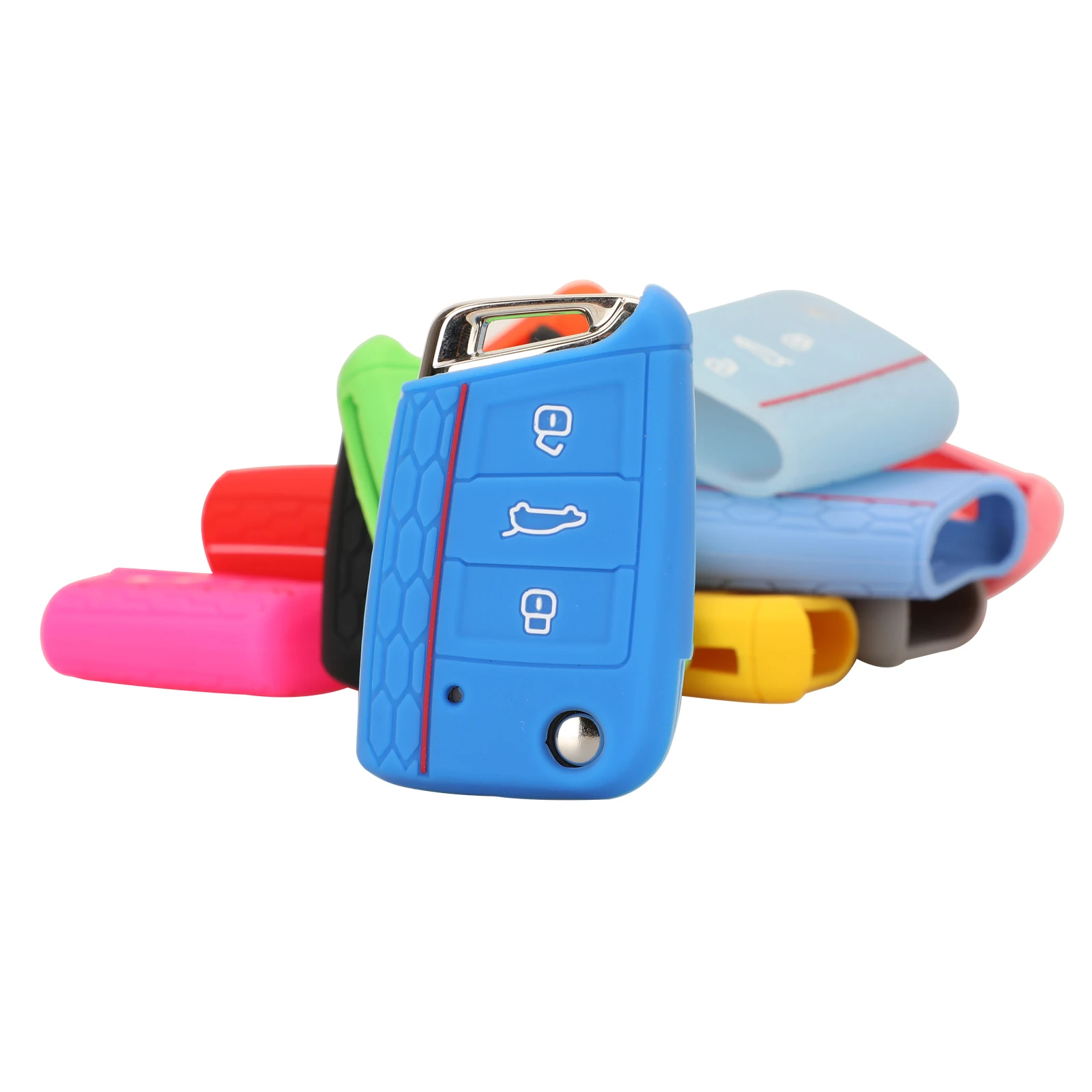 jingyuqin 3BNT Silicone Remote Car Key Case For VW Polo Golf 7 Tiguan For Skoda Octavia Kodiaq Karoq For SEAT Ateca Leon Ibiza
jingyuqin 3BNT Silicone Remote Car Key Case For VW Polo Golf 7 Tiguan For Skoda Octavia Kodiaq Karoq For SEAT Ateca Leon Ibiza