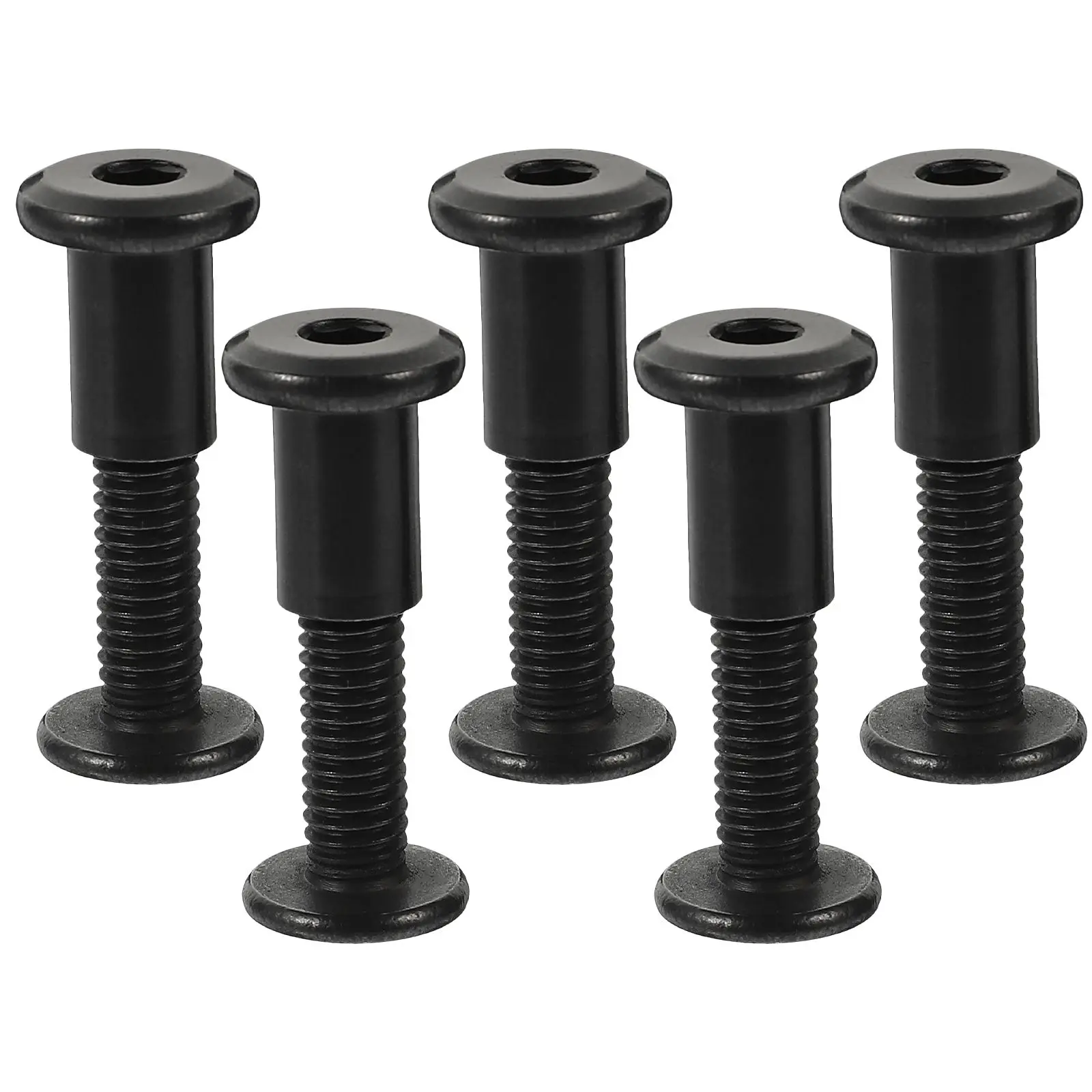 Black 304 Stainless Steel Socket Cap Screws Nuts M6x25 Binding Bolts for Furniture Baby Bed Photo Albums
Black 304 Stainless Steel Socket Cap Screws Nuts M6x25 Binding Bolts for Furniture Baby Bed Photo Albums