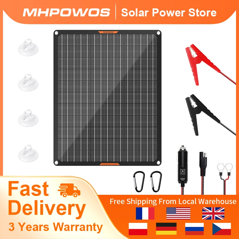 MHPOWOS Водонепроницаемое зарядное устройство и устройство для обслуживания солнечной батареи 30 Вт 12 В Комплекты для зарядки на солнечной панели 12 В для автомобиля, лодки, морского автофургона
MHPOWOS Водонепроницаемое зарядное устройство и устройство для обслуживания солнечной батареи 30 Вт 12 В Комплекты для зарядки на солнечной панели 12 В для автомобиля, лодки, морского автофургона