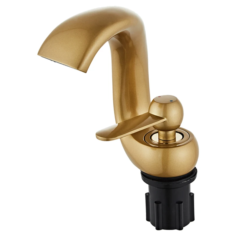 Luxury Brass Bathroom Faucet Waterfall Basin Faucet Hot Gold Water Vanity Lavatory Washbasin Health Mixer Faucet 
Luxury Brass Bathroom Faucet Waterfall Basin Faucet Hot Gold Water Vanity Lavatory Washbasin Health Mixer Faucet