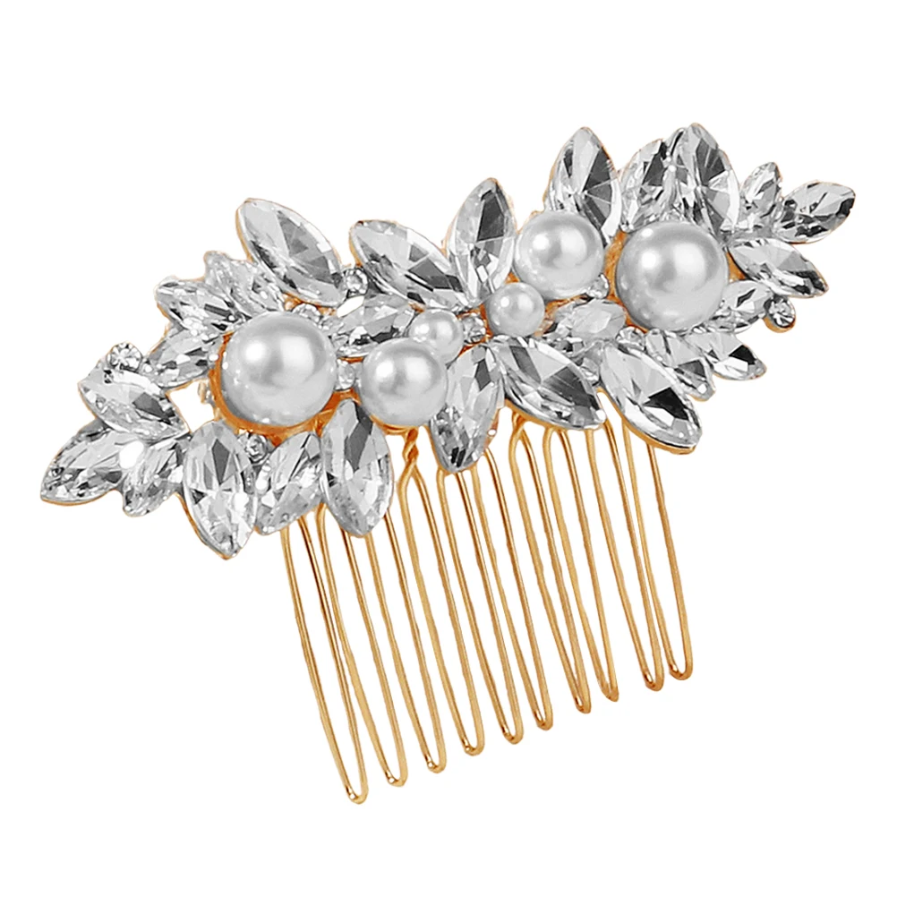 Pearl Comb Bridal Hair Accessories for Wedding Decorative Combs Luxurious Women
Pearl Comb Bridal Hair Accessories for Wedding Decorative Combs Luxurious Women