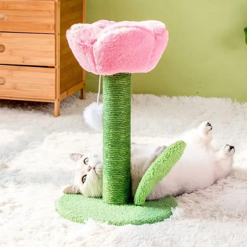 Tulip Shaped Cat Tower Scratching Column Sisal Cat Scratching Board Cute Ins Kitten Teasing Toys Cat Tree House Pet Supplies
Tulip Shaped Cat Tower Scratching Column Sisal Cat Scratching Board Cute Ins Kitten Teasing Toys Cat Tree House Pet Supplies