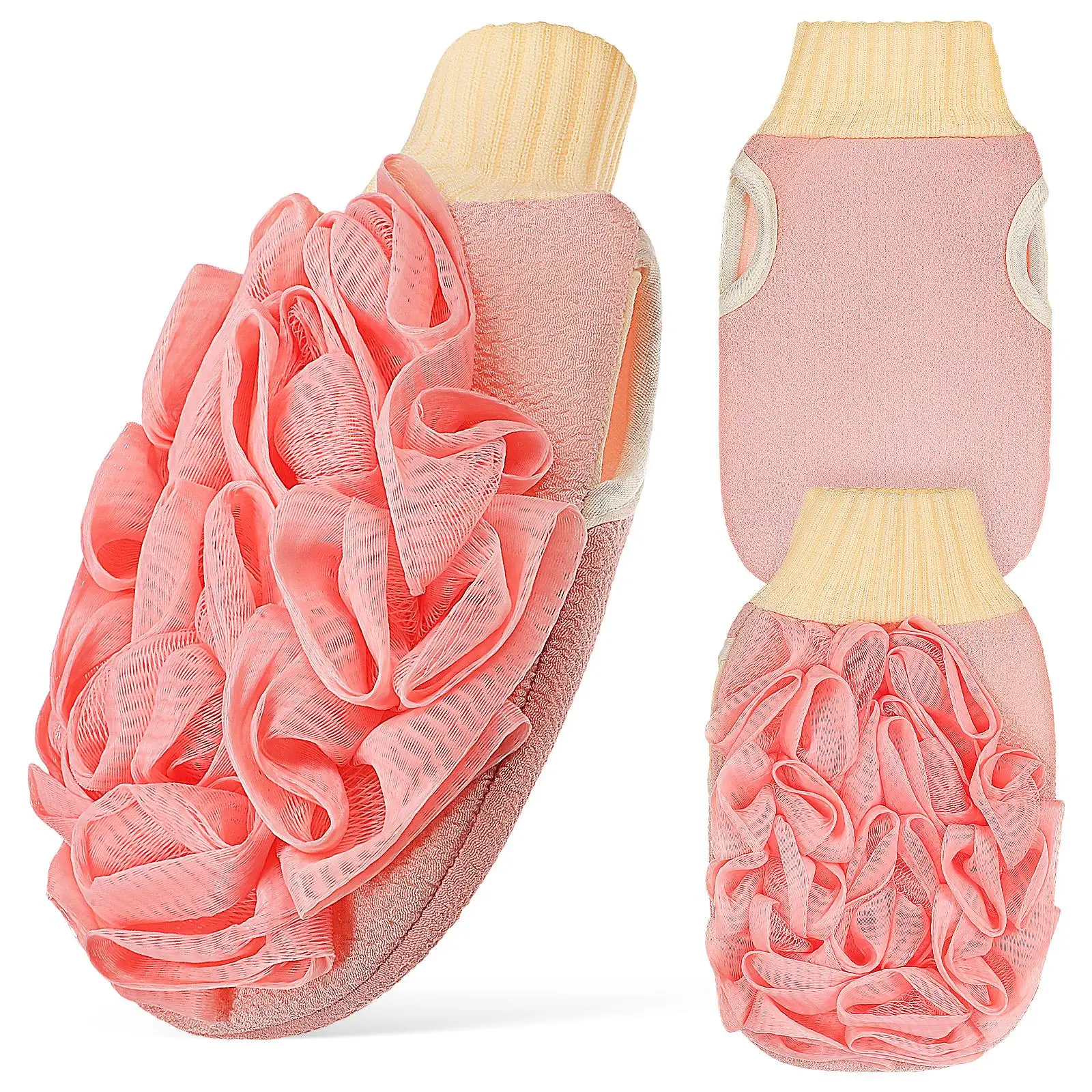 3 Pcs Double Sided Exfoliating Mitt Sponge Gloves Soft Plant Fiber Shower Spa Dead Skin Remover Bath Tools
3 Pcs Double Sided Exfoliating Mitt Sponge Gloves Soft Plant Fiber Shower Spa Dead Skin Remover Bath Tools