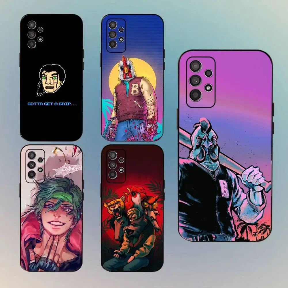 Game Hotline M-Miami Phone Case For Samsung Galaxy A13,A21s,A22,A31,A32,A52,A53,A71,A80,Soft Black Shell 
Game Hotline M-Miami Phone Case For Samsung Galaxy A13,A21s,A22,A31,A32,A52,A53,A71,A80,Soft Black Shell